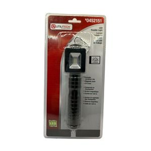 Utilitech Led Trouble SPOT Light Lamp 6 ft cord- 150 lumens carabiner clip NEW